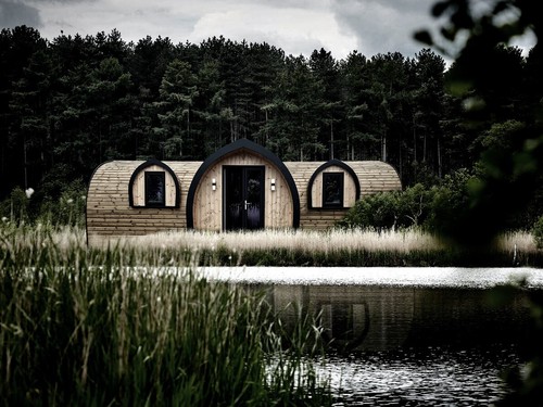 Luxury glamping pod - luxury,