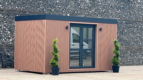 Insulated modular office - modular,